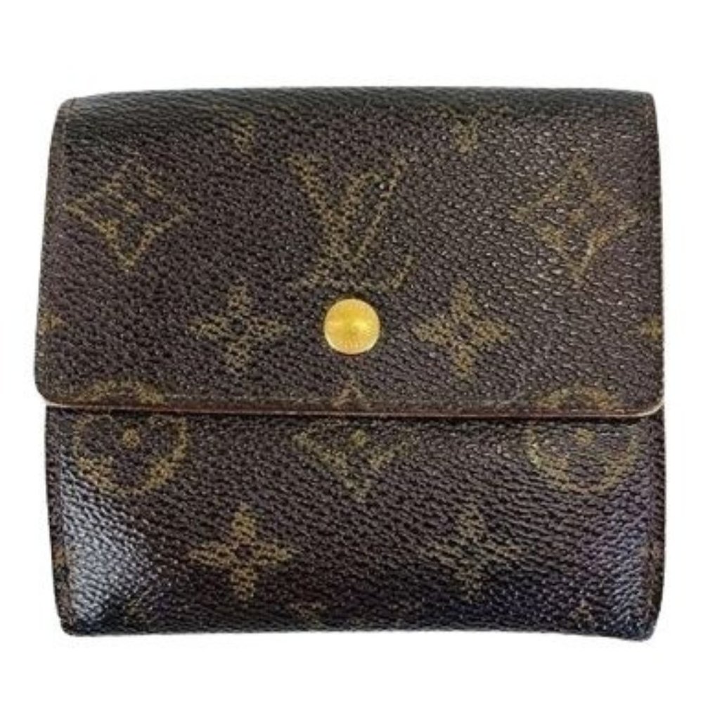 Authentic Louis Vuitton Wallet Porutofoiyu Ellie’s Brown Monogram LV Vintage